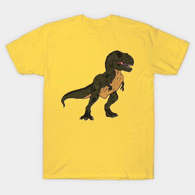 Sharp Tyrannosaurus T-Shirt by GeekVisionProductions